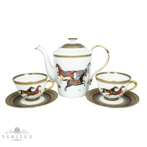 hermes tea cup sets|Hermes coffee cup and saucer.